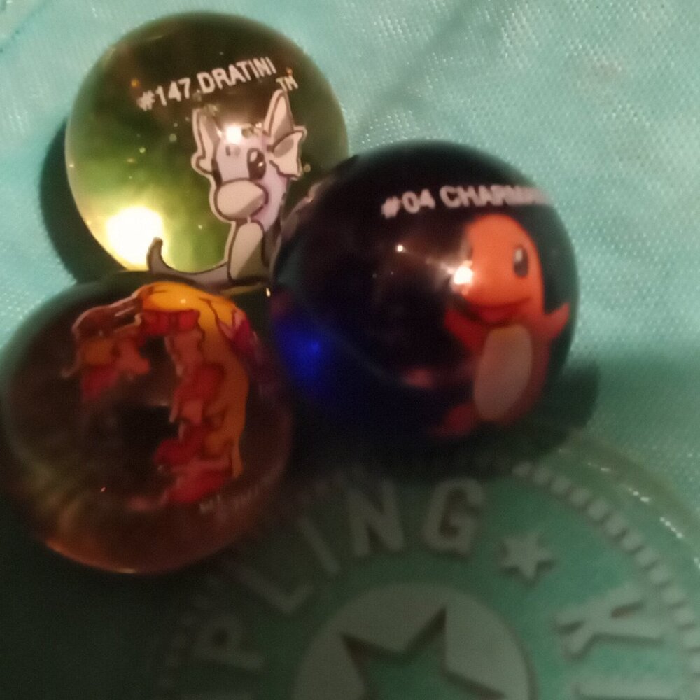 Pokemon marbles